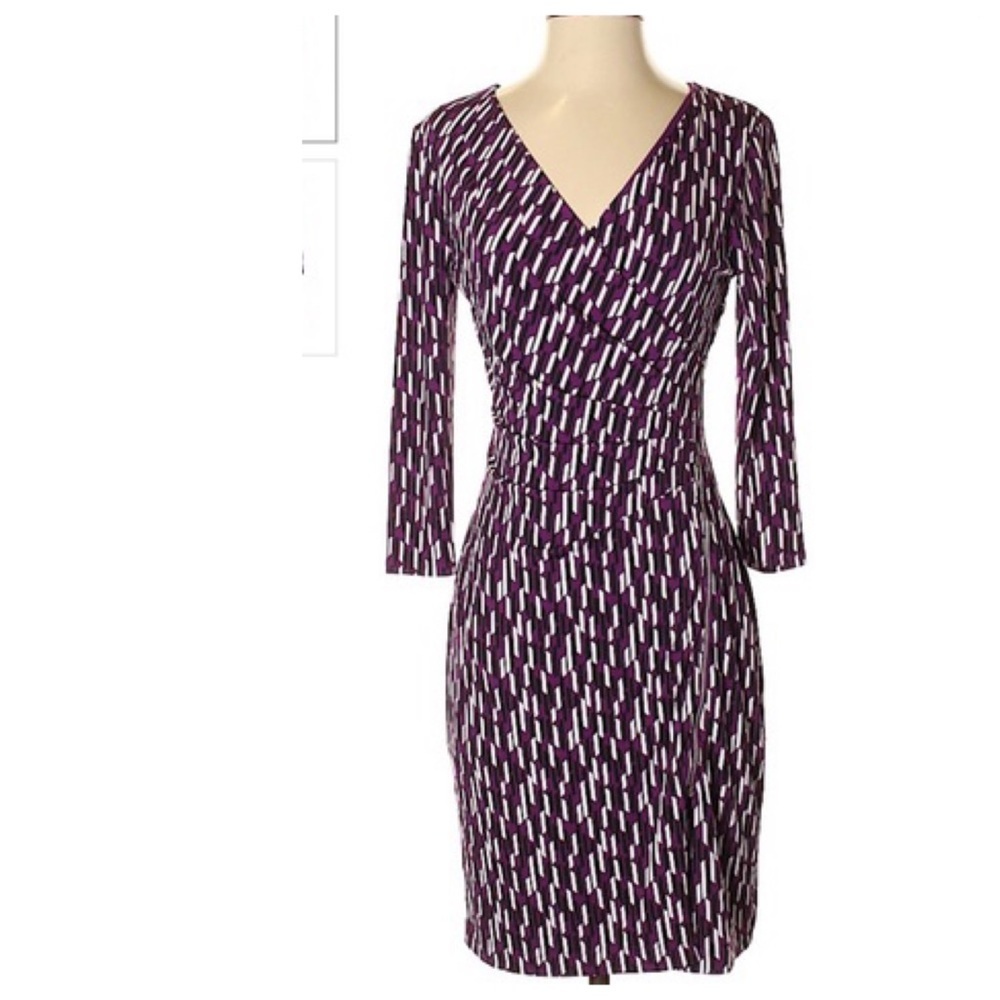 41 Hawthorn purple zip dress